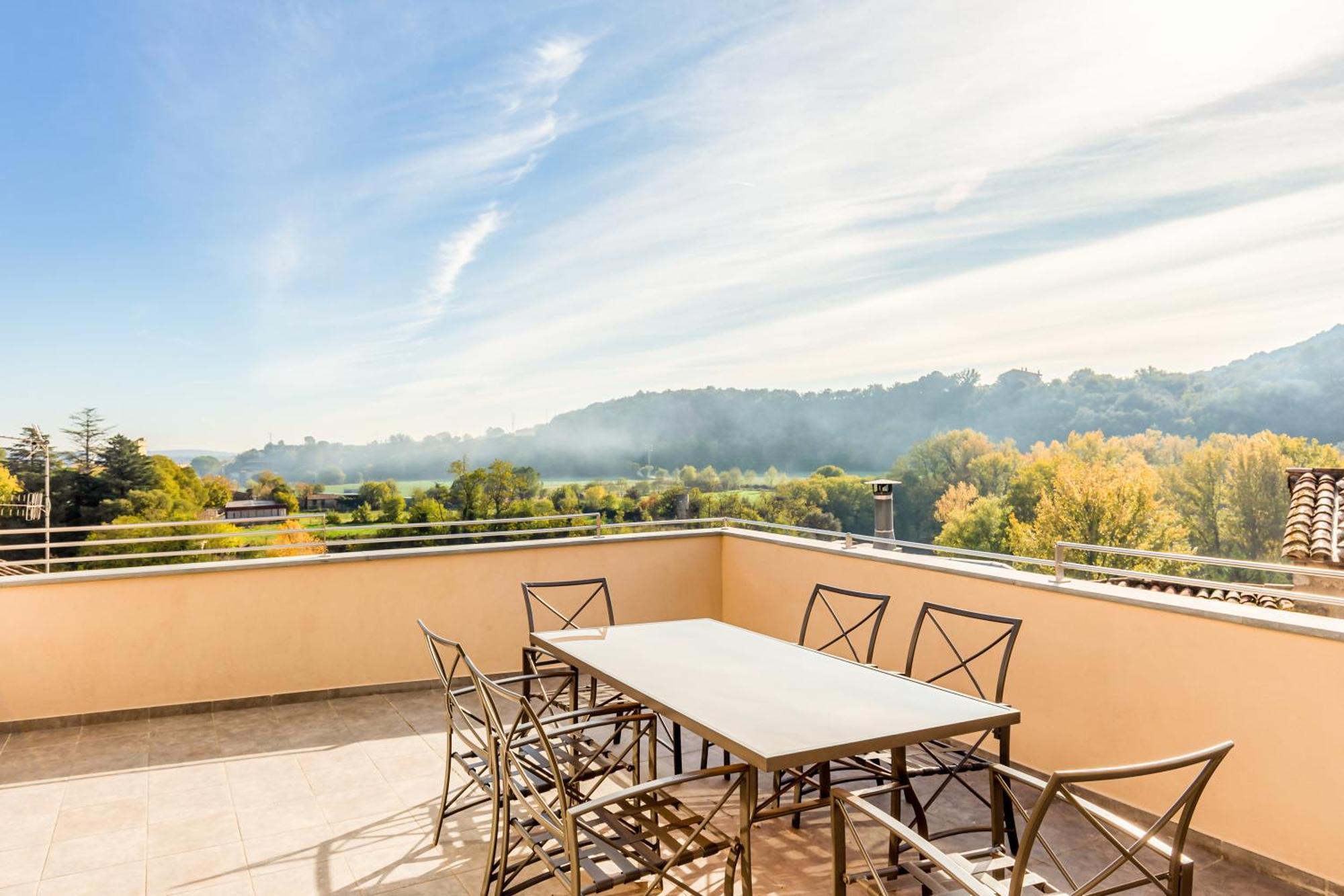 Can Cintet 3 Apartamento Con Terraza En Бесалу Экстерьер фото